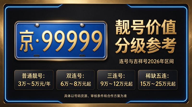 2026年北京京牌照出租服务展示